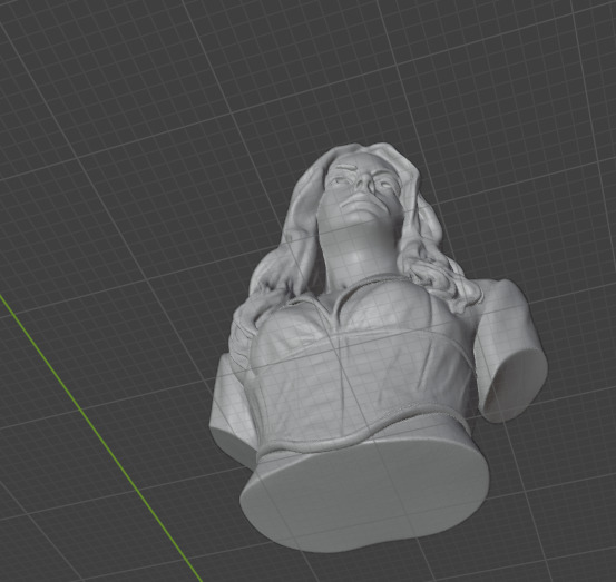 Anne Hathaway  3D print model_21