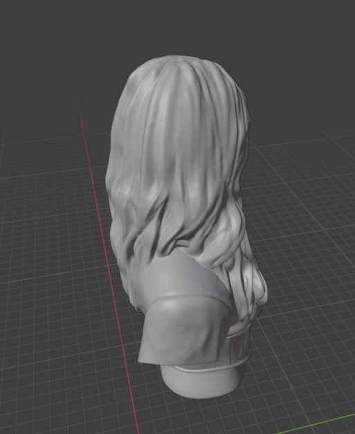 Anne Hathaway  3D print model_17