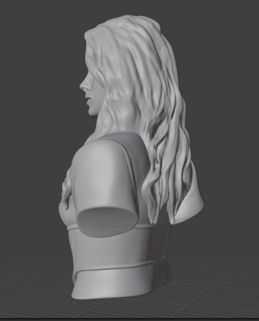Anne Hathaway  3D print model_4