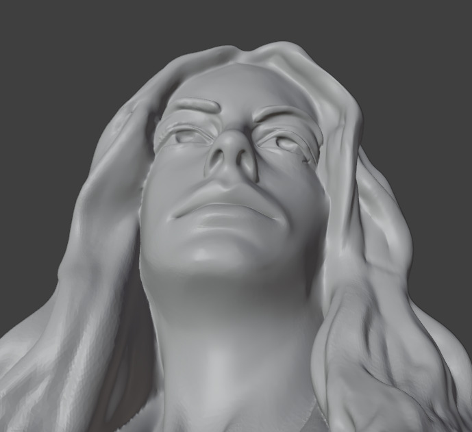 Anne Hathaway  3D print model_28