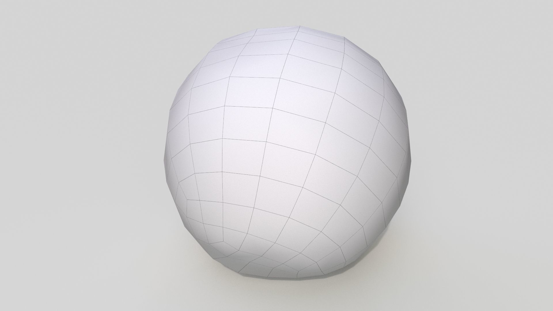 orange slice of Low-poly 3D model_7