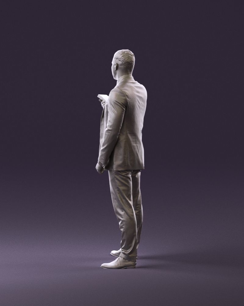 001056 businessman in darkgray suit money in hand 3D model_18