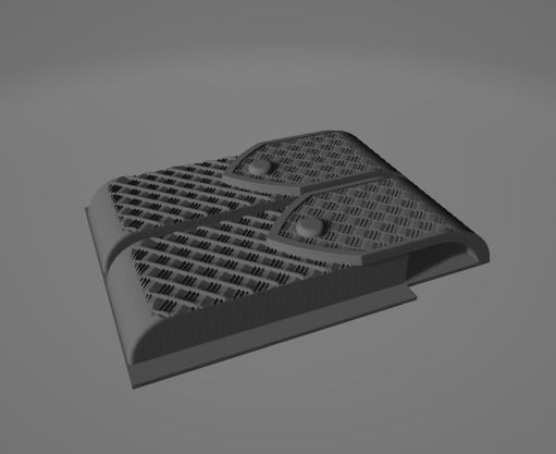 The batman Double mag pouch 3D print model_1