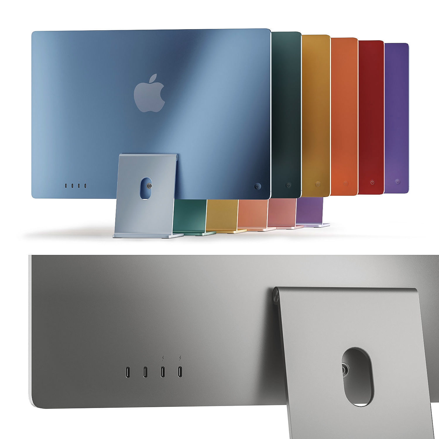 Imac 2021 3D model_1