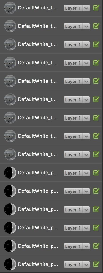 AC-130 military plane flying in sky 3D model_0