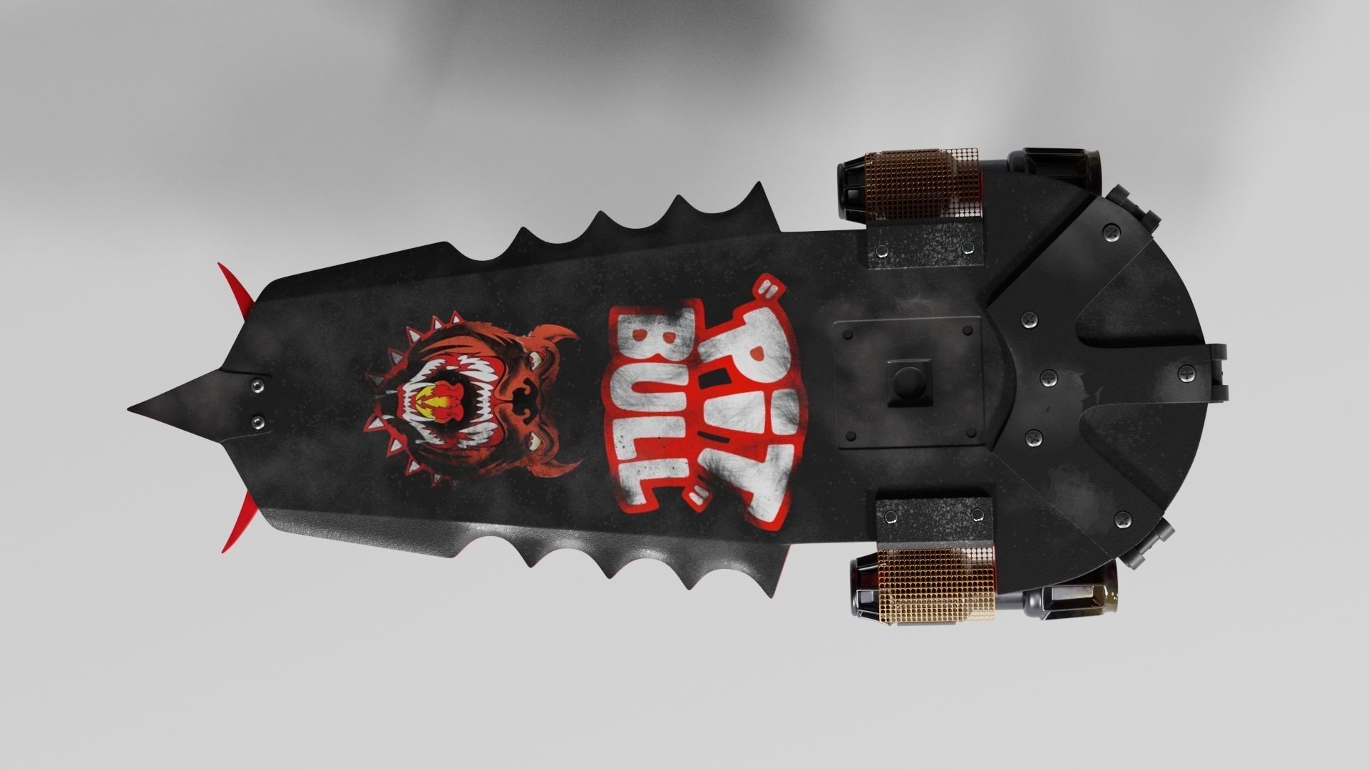 Griff Tannens Pitbull Hoverboard 3D model_6