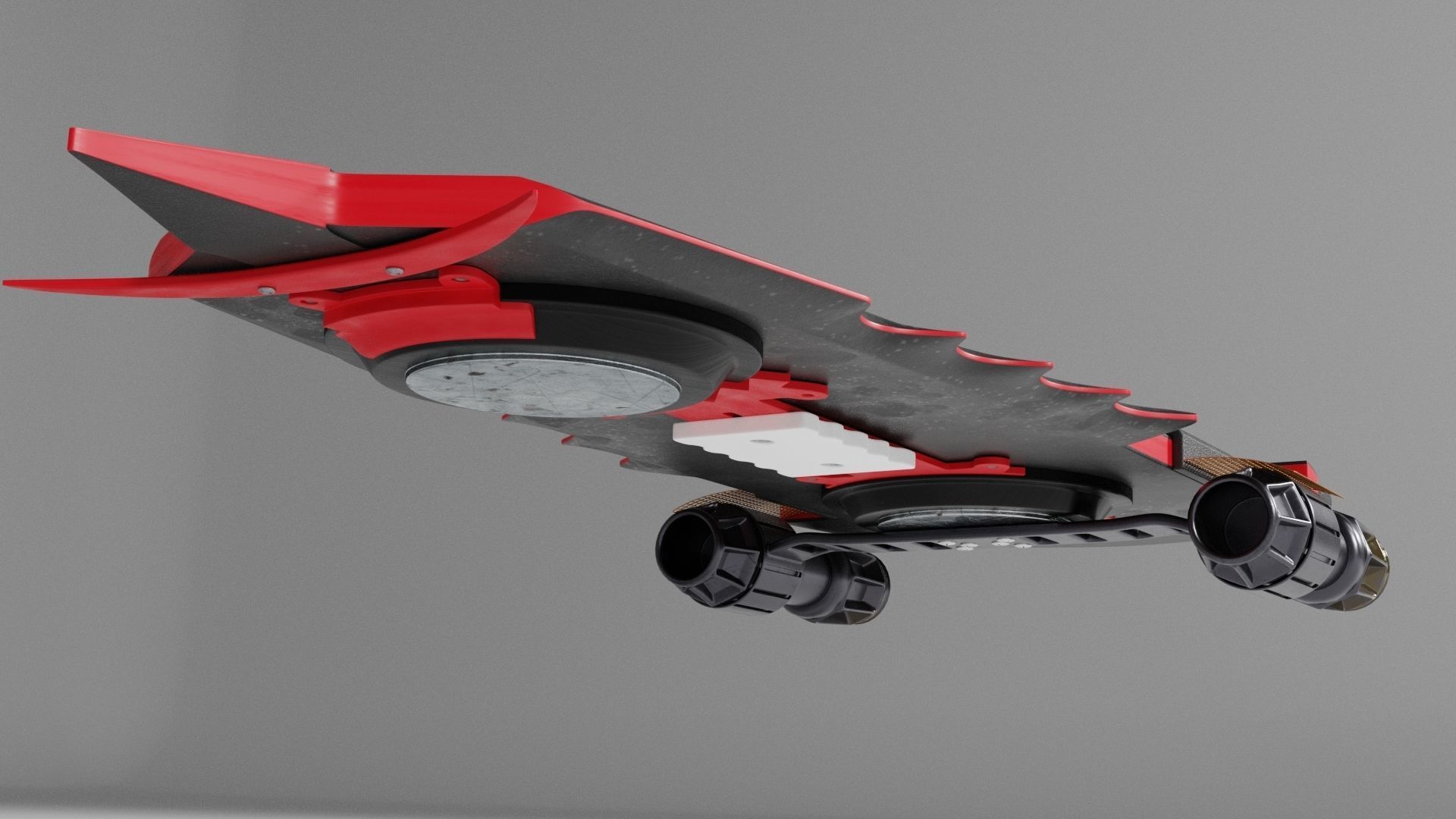 Griff Tannens Pitbull Hoverboard 3D model_7