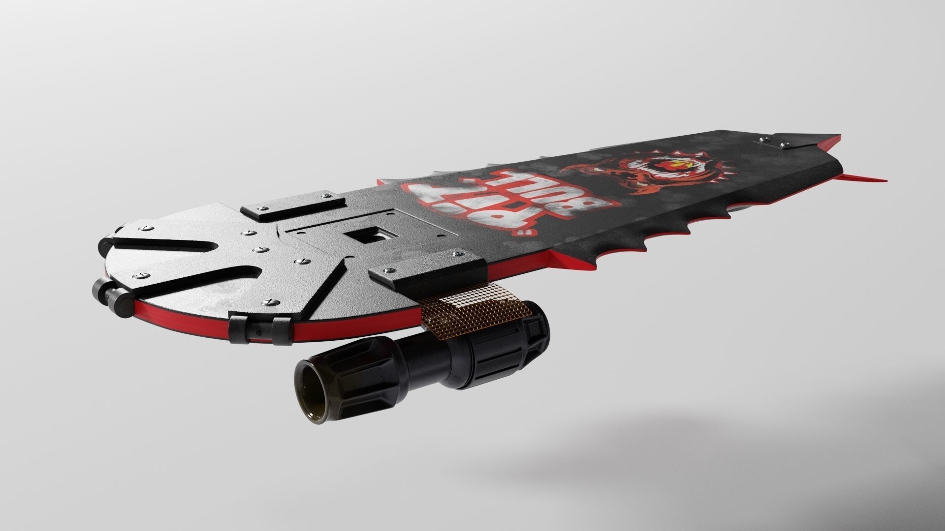 Griff Tannens Pitbull Hoverboard 3D model_4