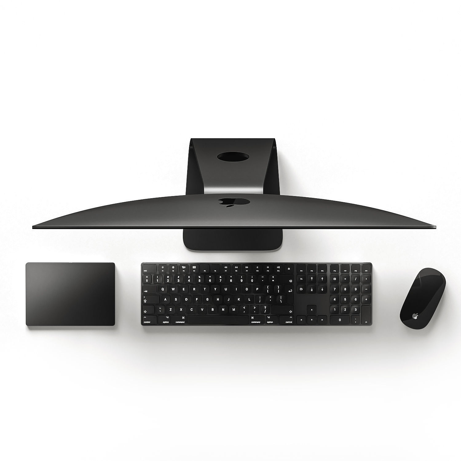 Apple Imac 21 and Imac 27 Pro 3D model_4