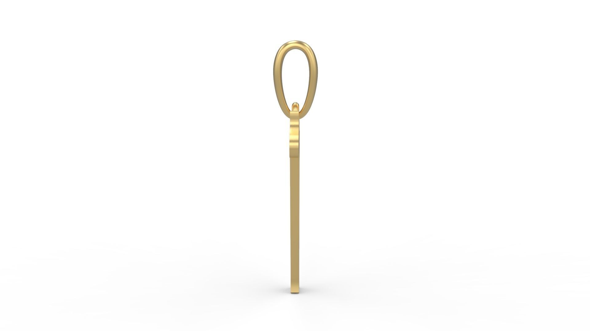 Initial Letters Pendant HalloWitch V 3D print model_2