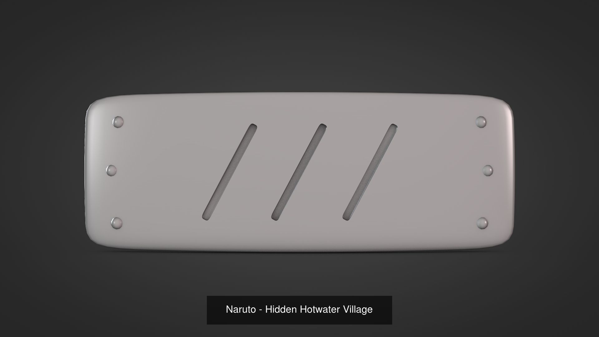Naruto - Headbands 3D Model Collection_14