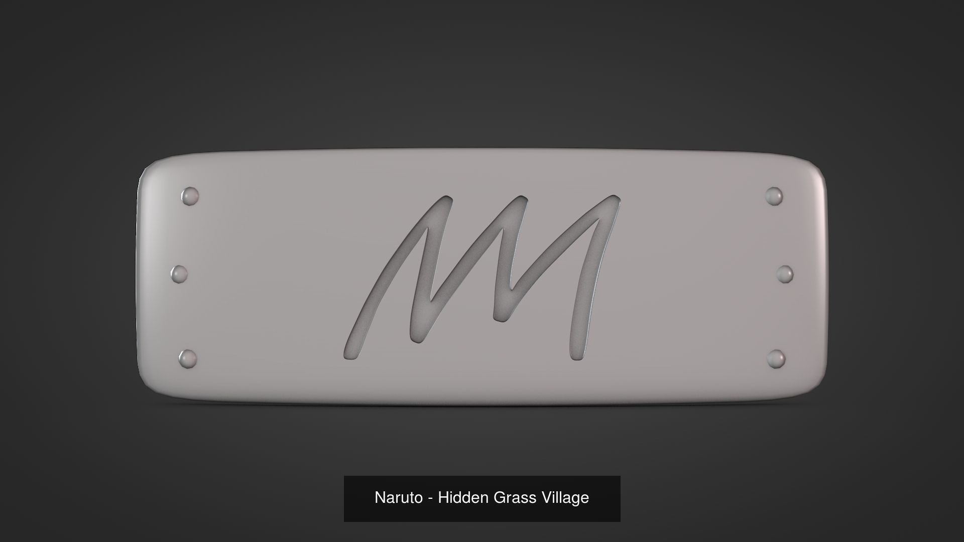 Naruto - Headbands 3D Model Collection_11
