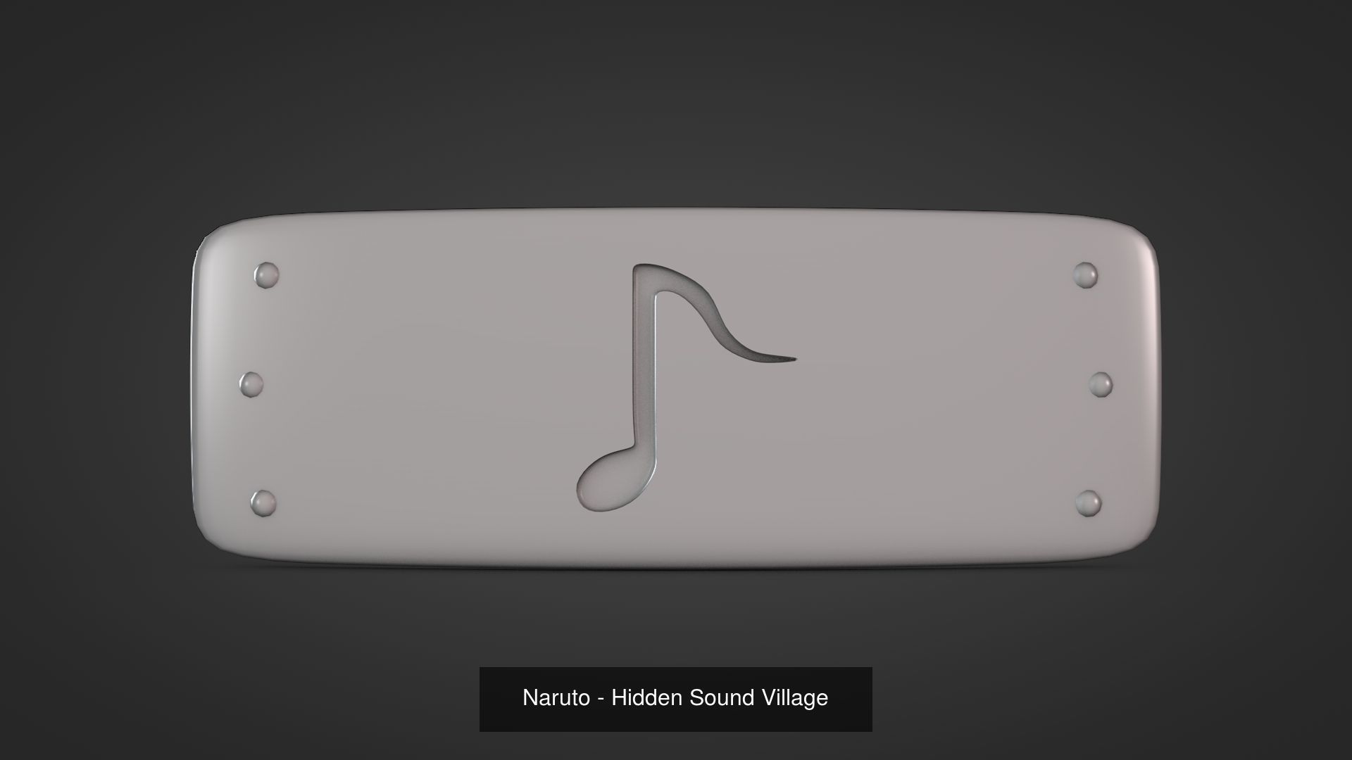 Naruto - Headbands 3D Model Collection_8