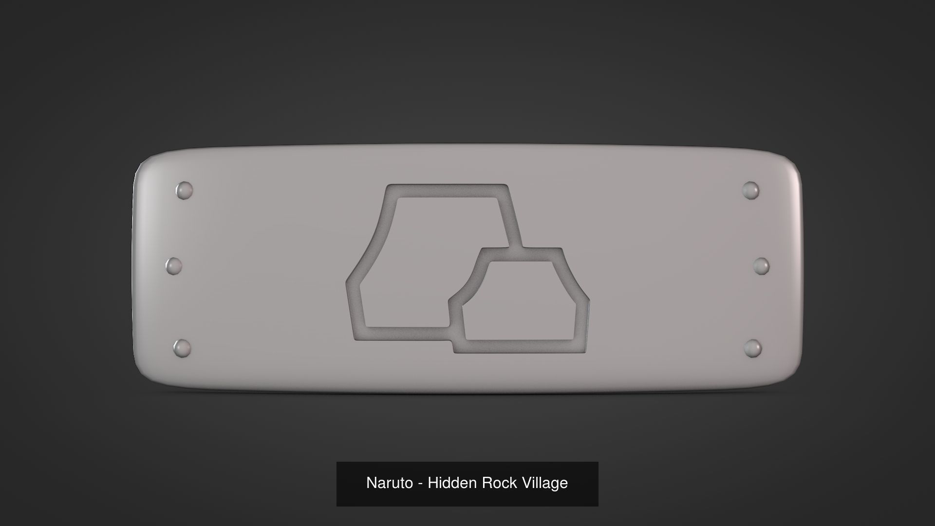 Naruto - Headbands 3D Model Collection_5