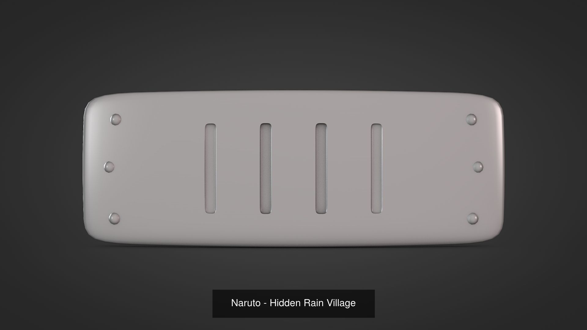 Naruto - Headbands 3D Model Collection_9