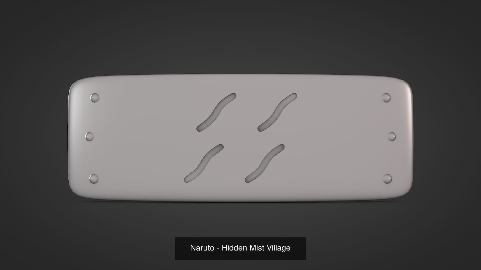 Naruto - Headbands 3D Model Collection_7
