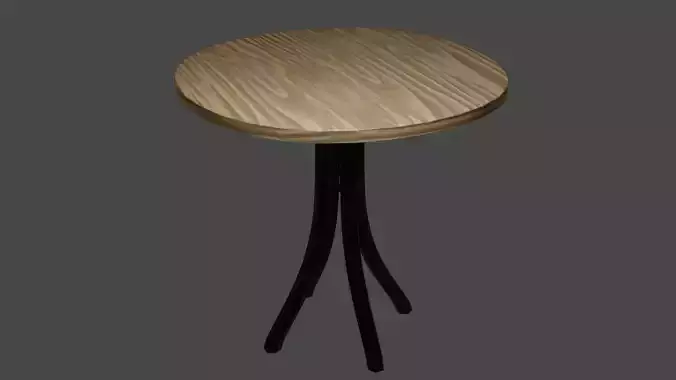 Low Poly Game Ready Table Asset