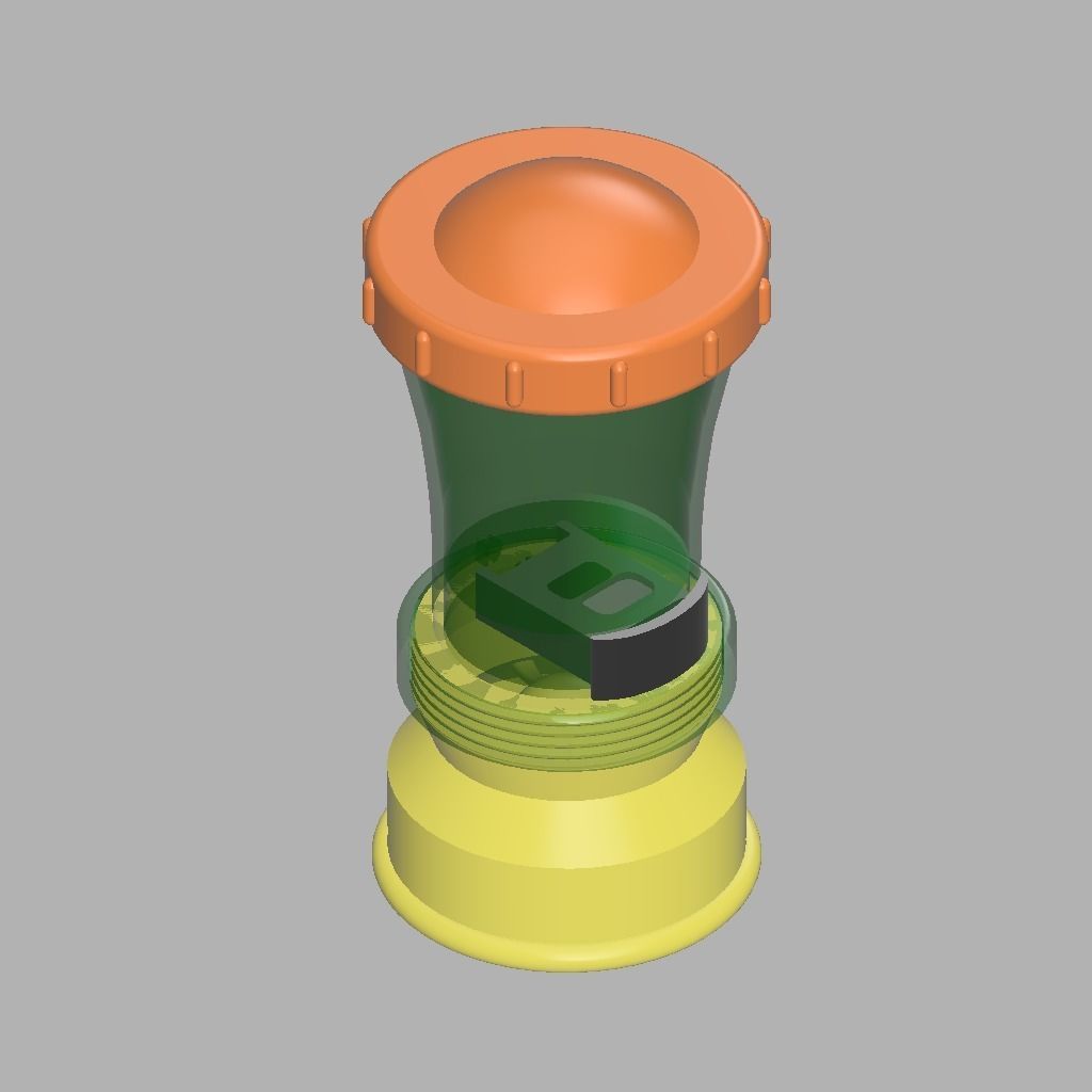 Dispenser de Sal 3D print model_1