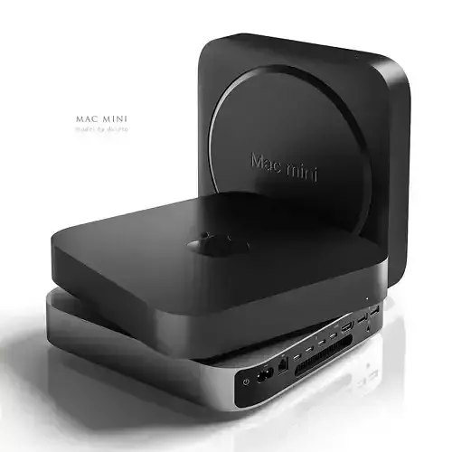 Apple Mac mini 3D model