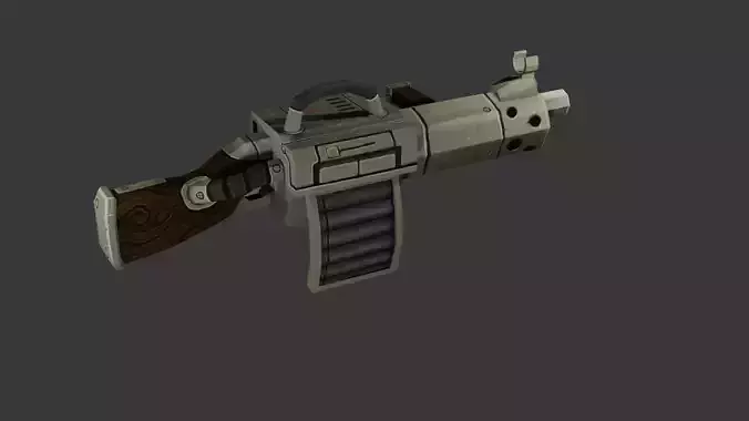BarbarianMachineGun grenade launcher