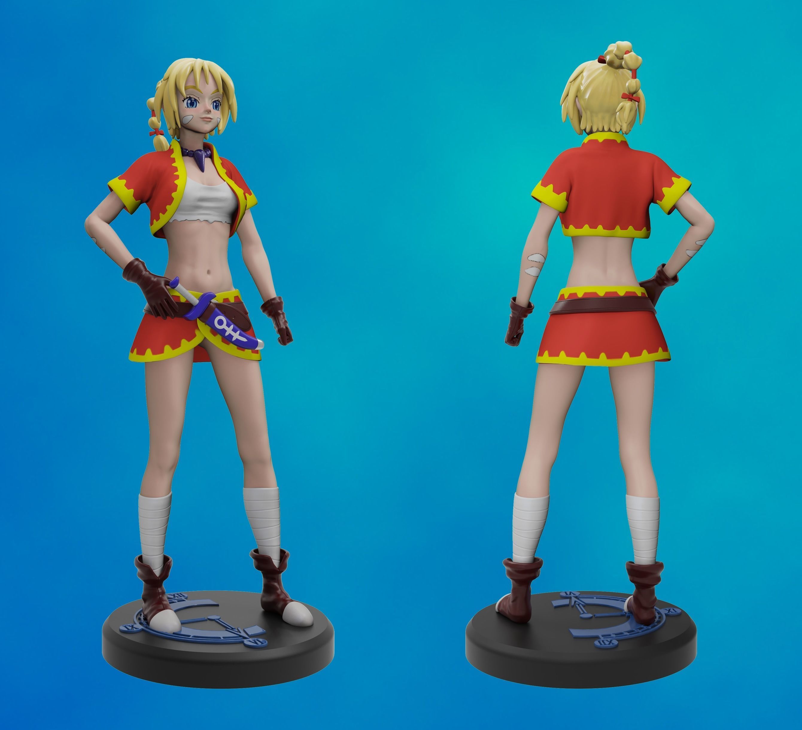 Kid - Chrono Cross 3D print model_1