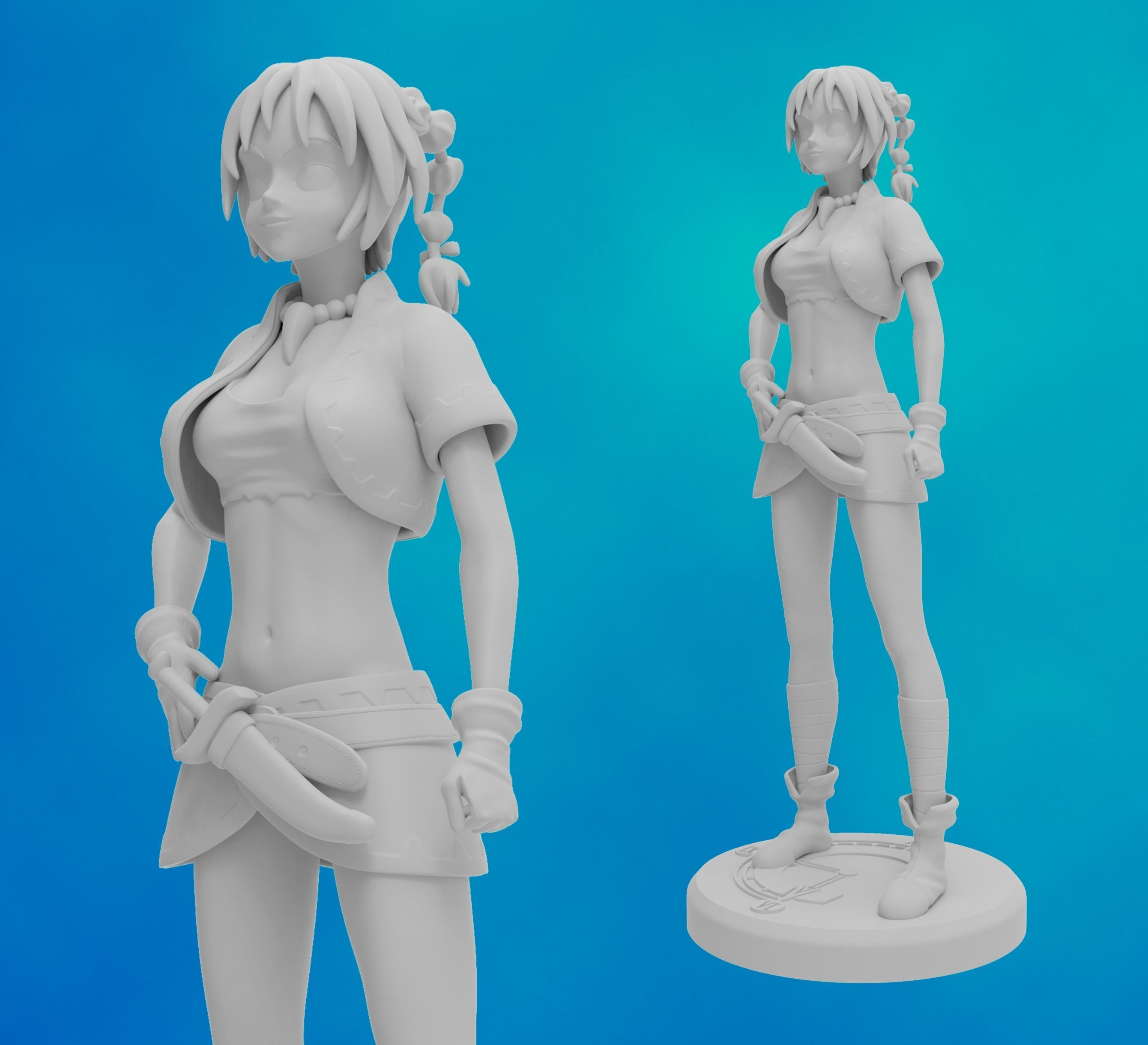 Kid - Chrono Cross 3D print model_2