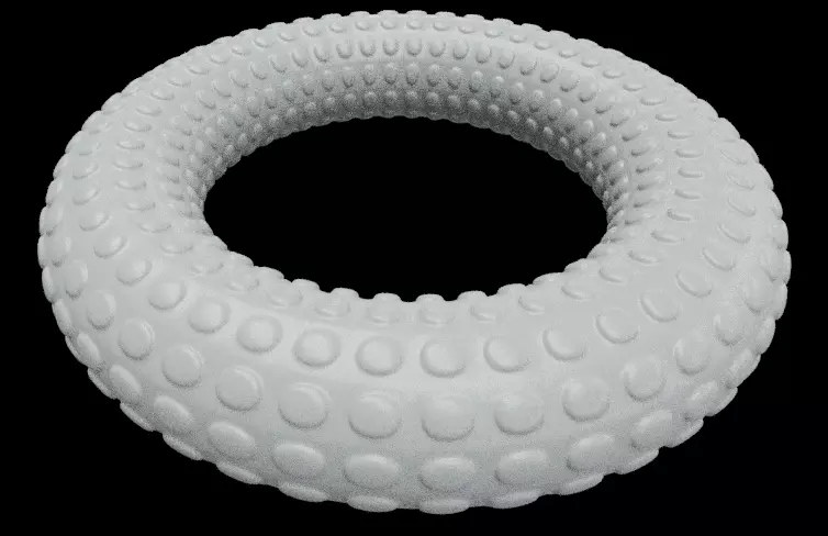 detailed torus Free 3D model