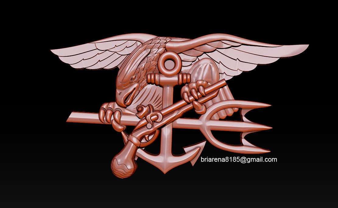 Collection 1 to 6 bronze medallion with knight 3D print model_23