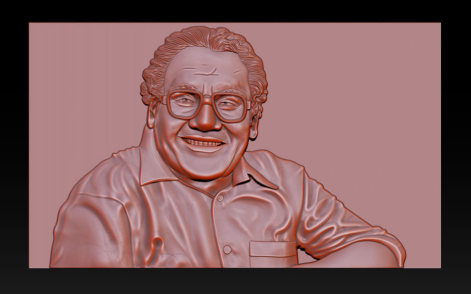 Collection 1 to 6 bronze medallion with knight 3D print model_22