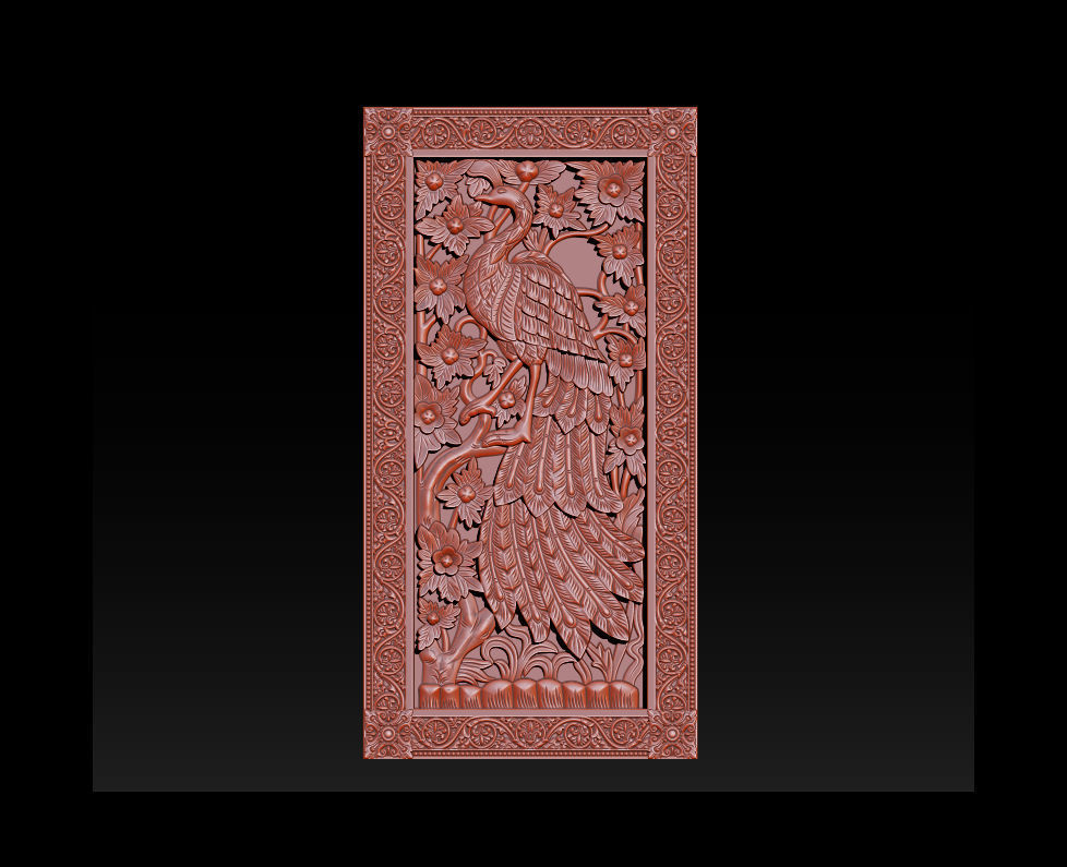 Collection 1 to 6 bronze medallion with knight 3D print model_40