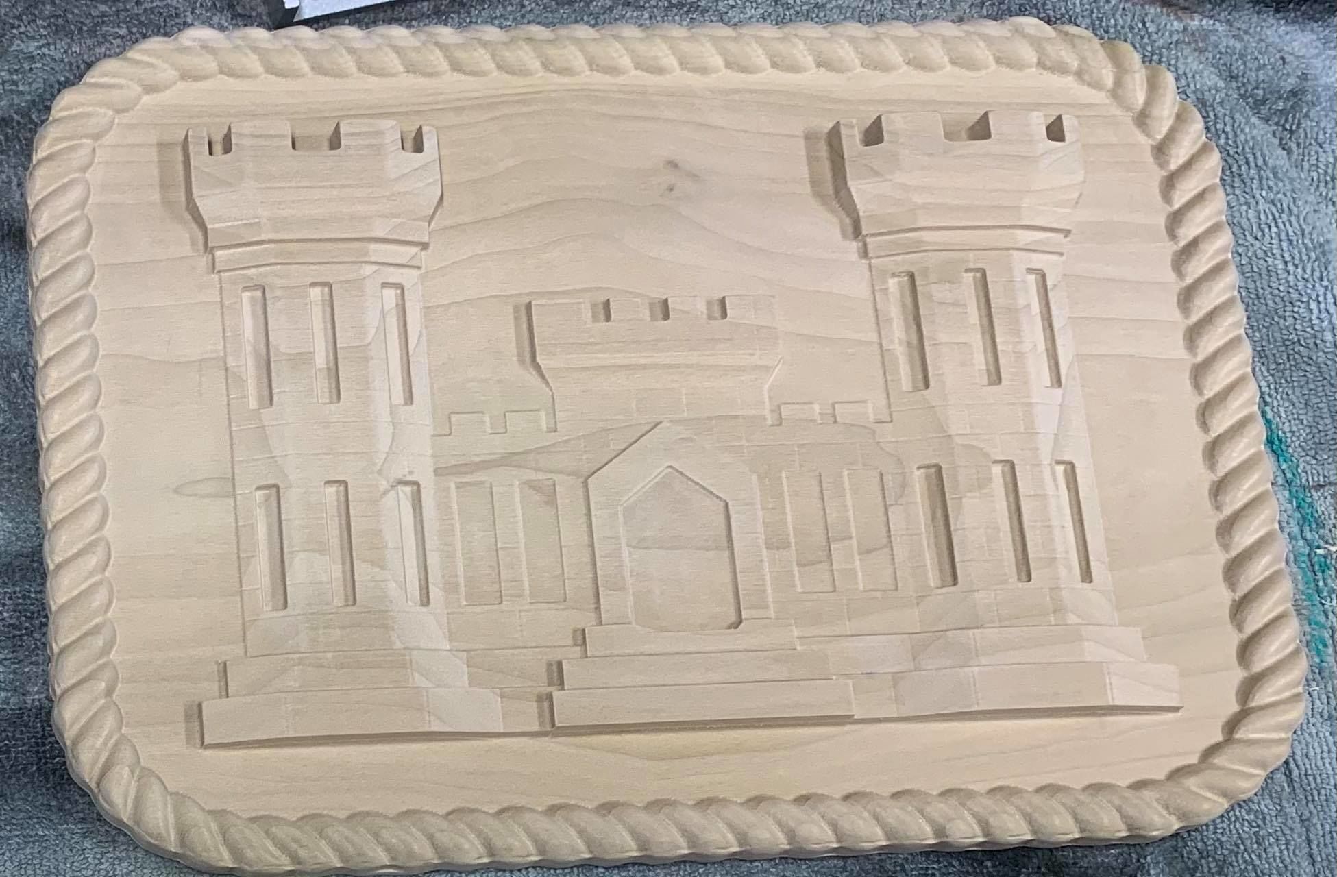 Collection 1 to 6 bronze medallion with knight 3D print model_31