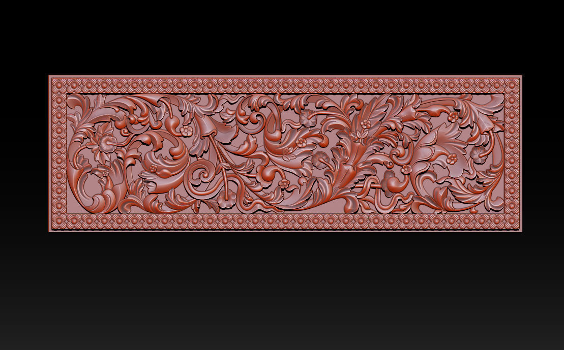 Collection 1 to 6 bronze medallion with knight 3D print model_27