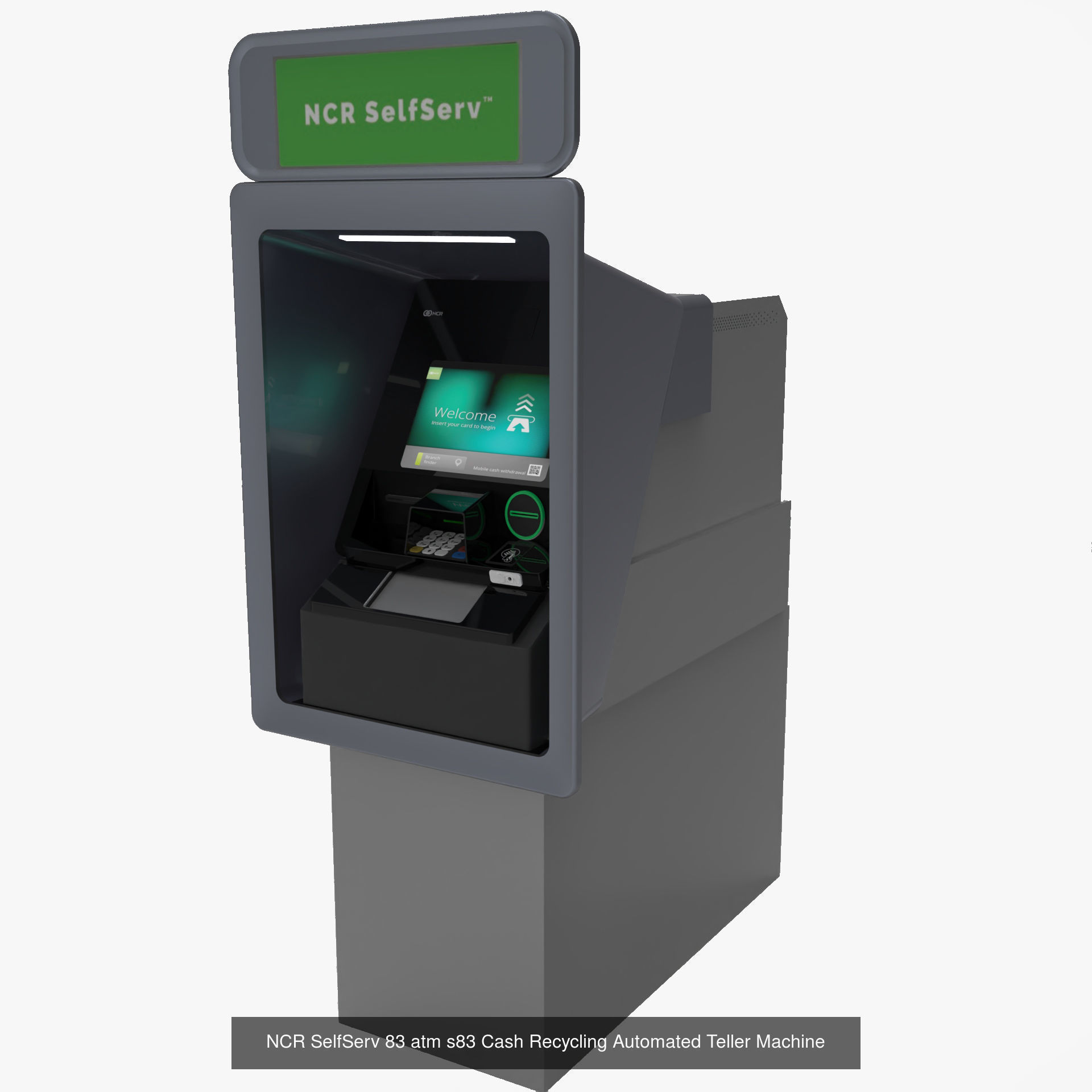 CASH RECYCLERS Selfserv 63 83 87  3D Model Collection_3
