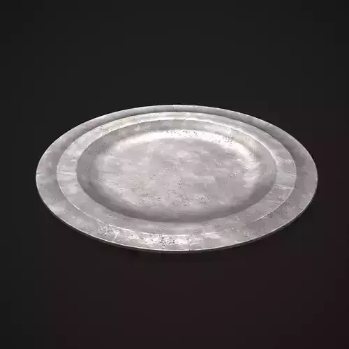 Pewter Plate
