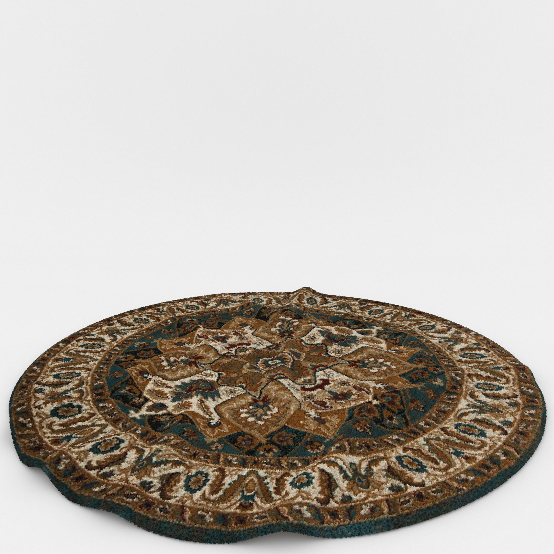 Rugs No 526 Low-poly 3D model_7