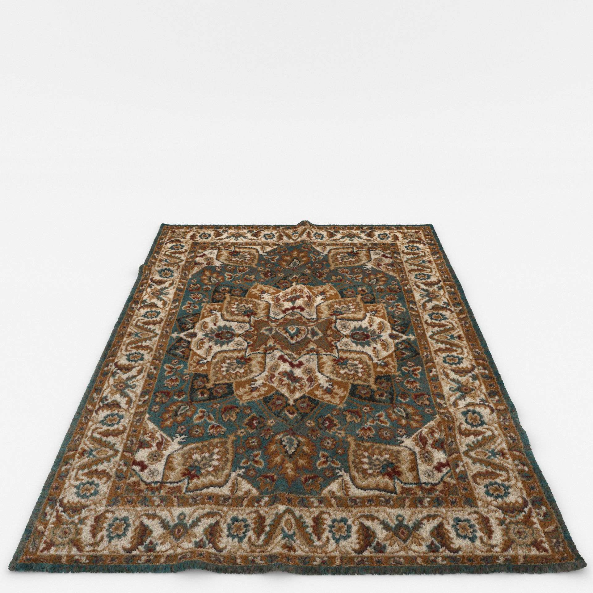 Rugs No 526 Low-poly 3D model_10