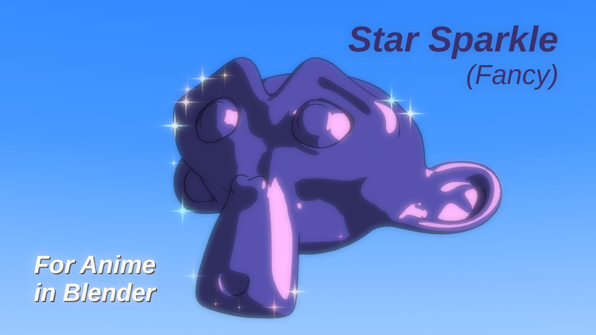 For Anime - Star Sparkle - Fancy and Classic 3D model_4