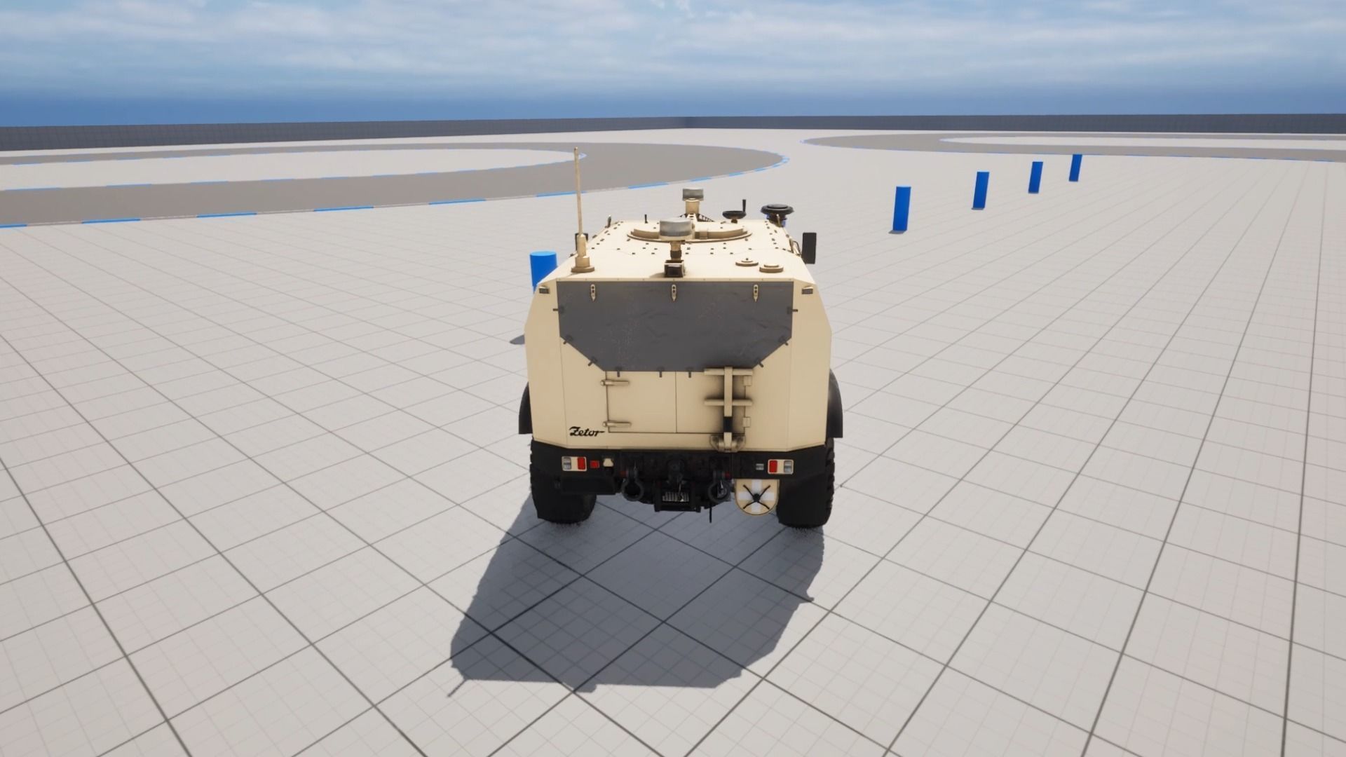 Zetor Gerlach 4x4 ATV Low-poly 3D model_66