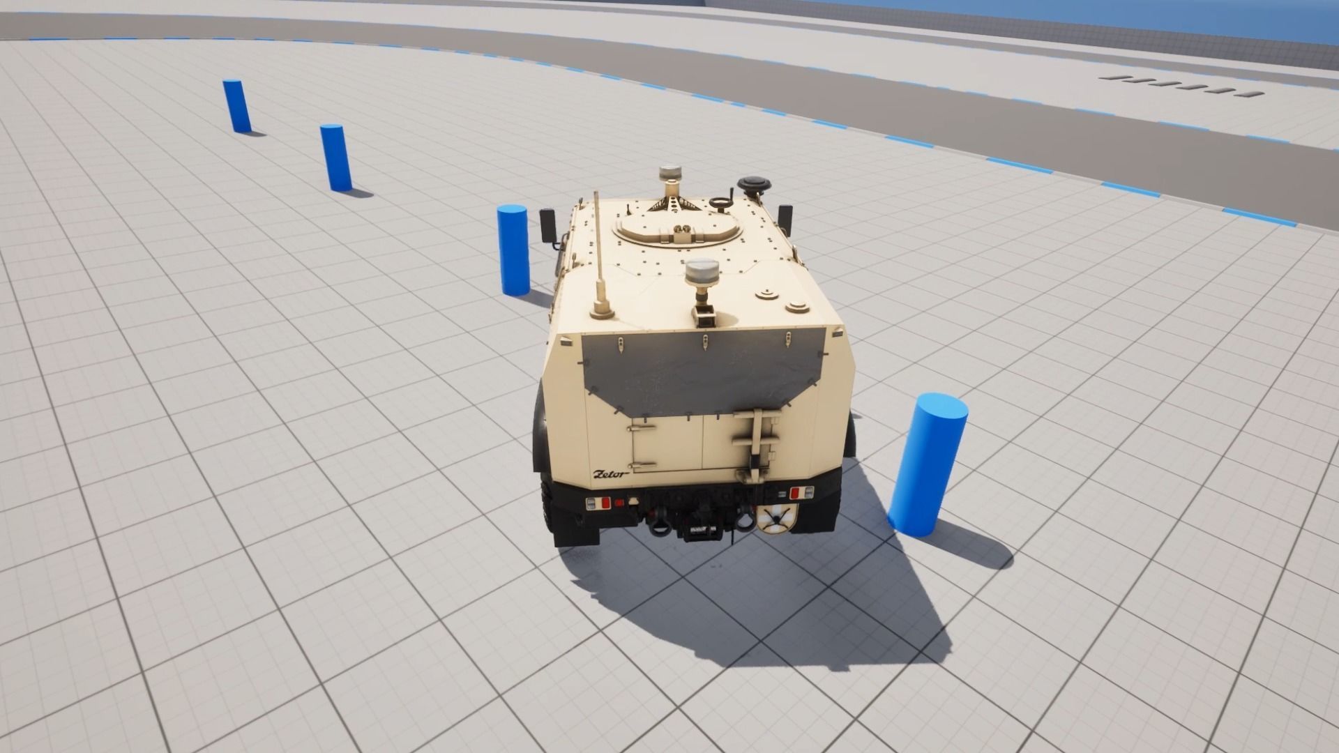 Zetor Gerlach 4x4 ATV Low-poly 3D model_67