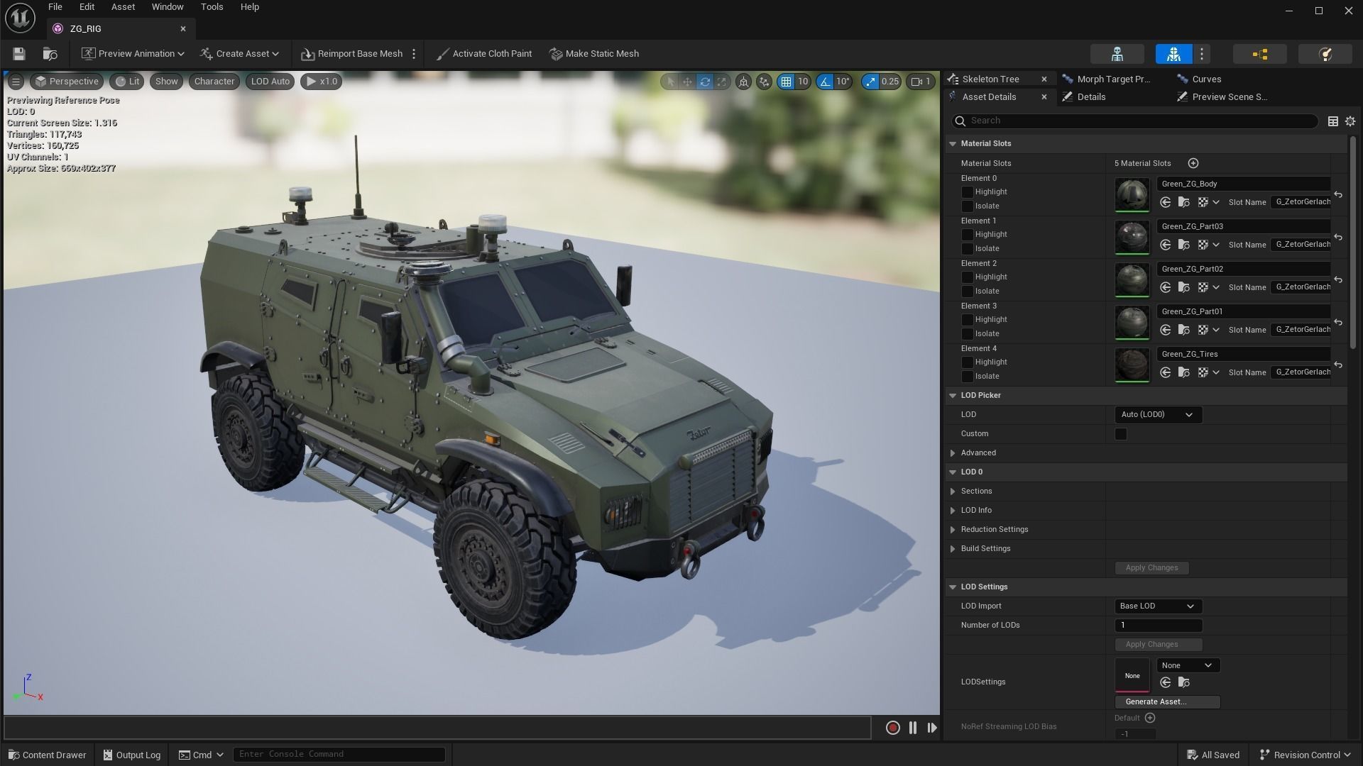 Zetor Gerlach 4x4 ATV Low-poly 3D model_62