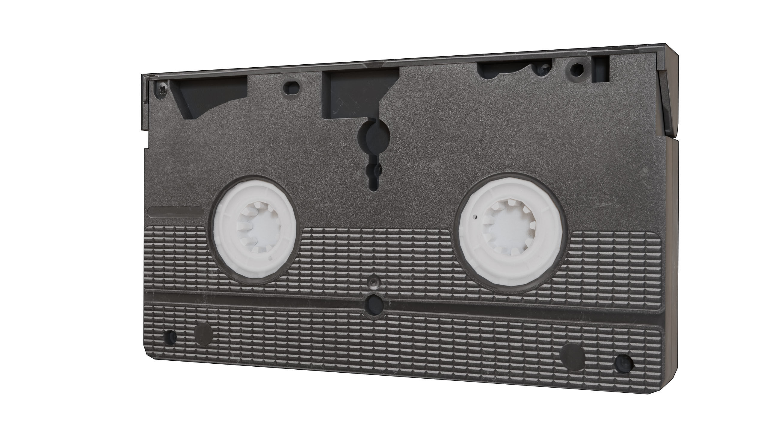 2 VHS Cassette Tapes with Sleeve Covers Low-poly 3D model_12