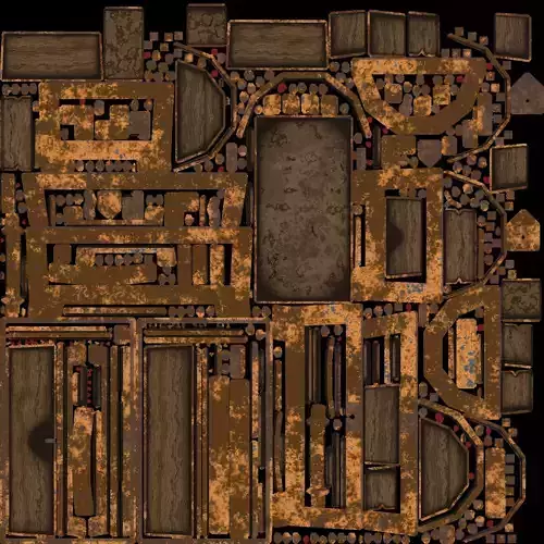 Stylized dungeon Environment pack 10 game ready fantasy props 