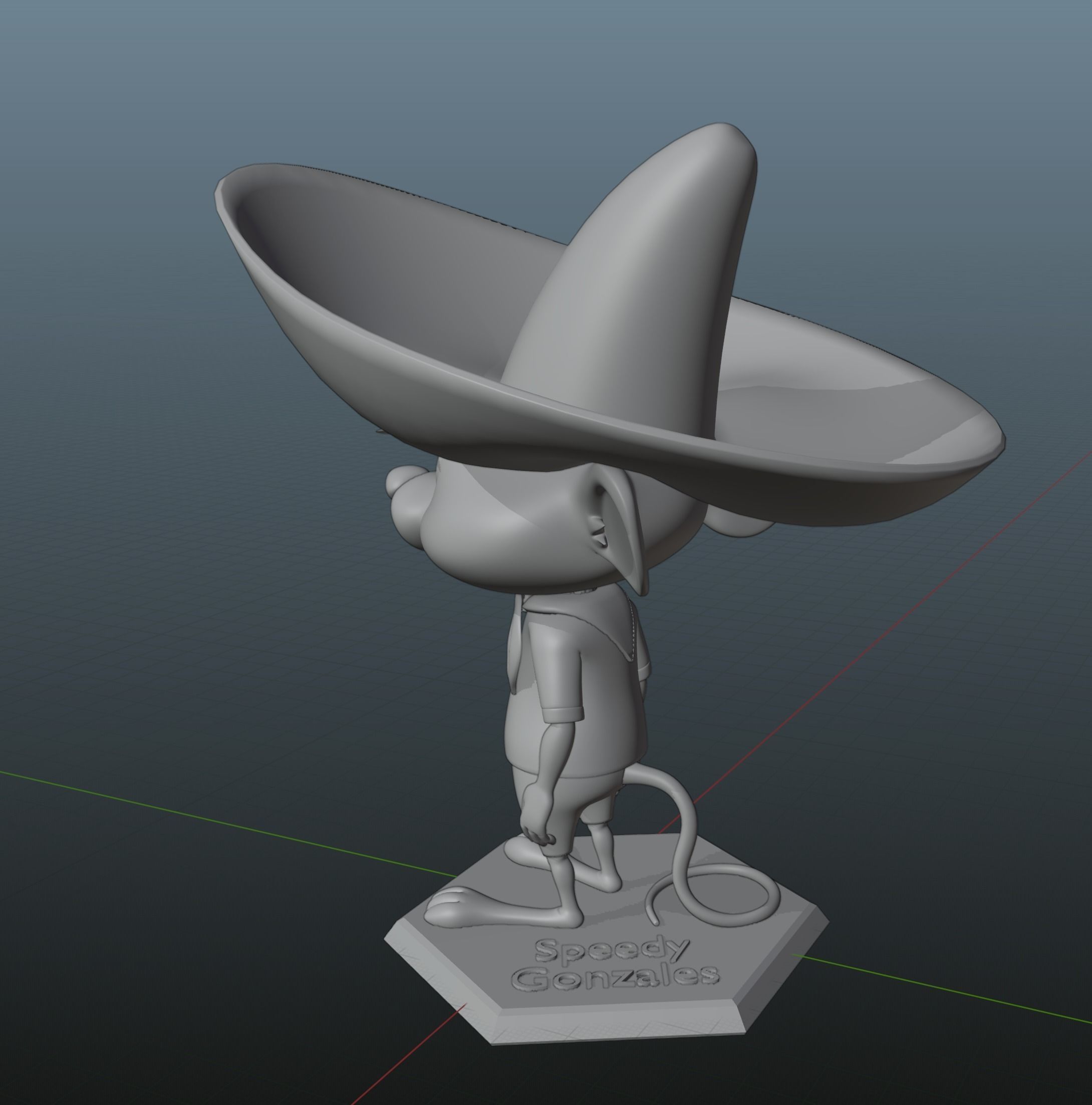 Speedy Gonzales 3D print model_18