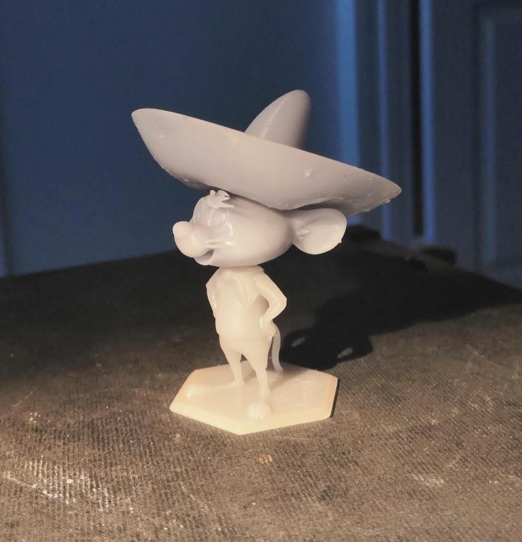 Speedy Gonzales 3D print model_2