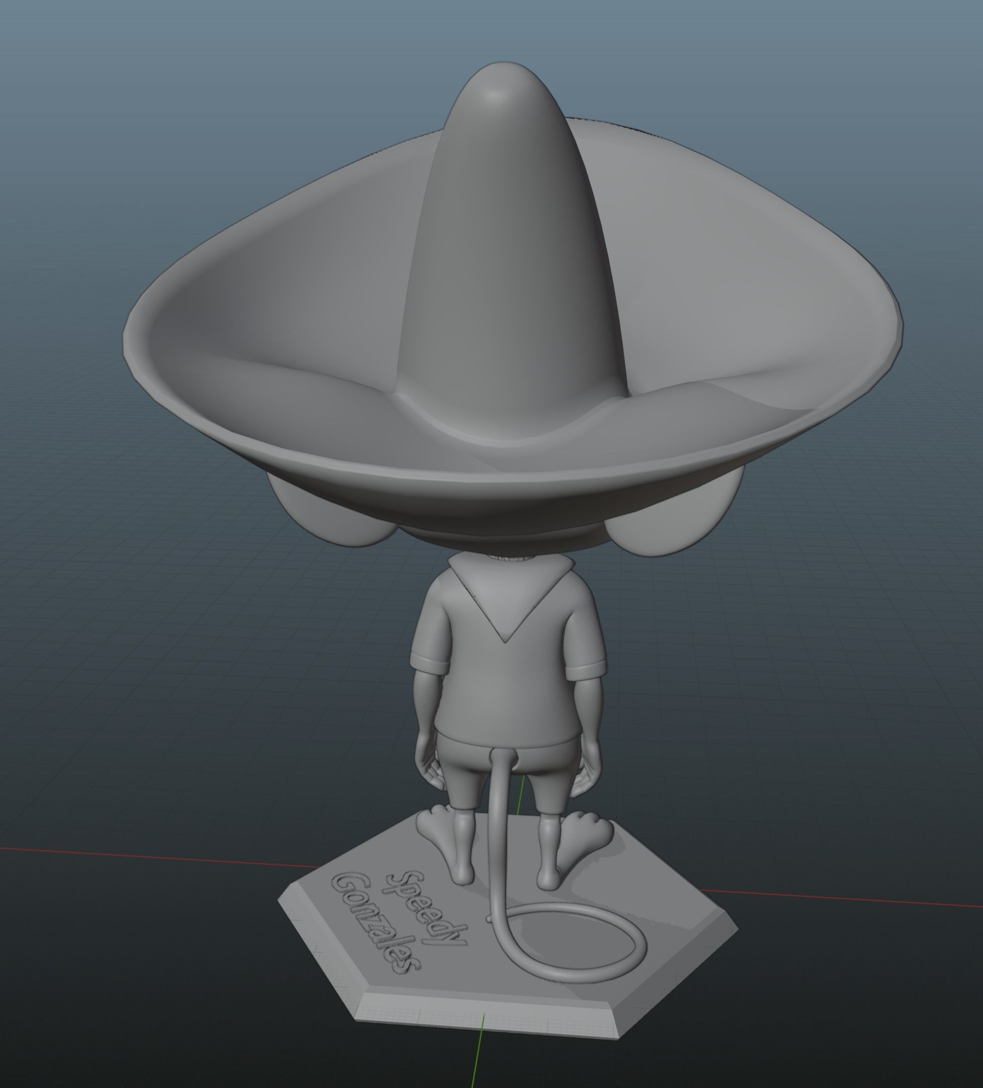 Speedy Gonzales 3D print model_17