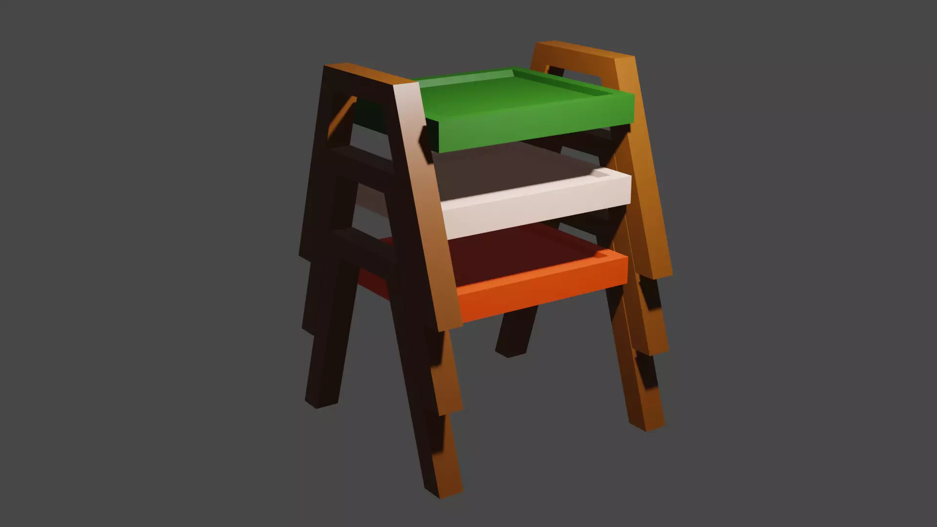 Coffee Table Free low-poly 3D model