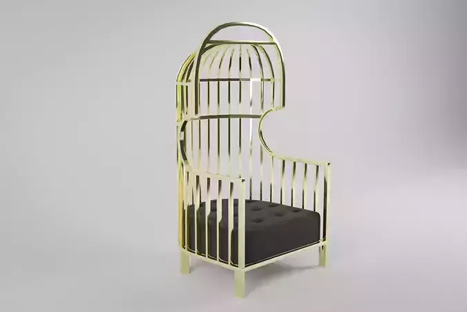 Armchair birdcage chair