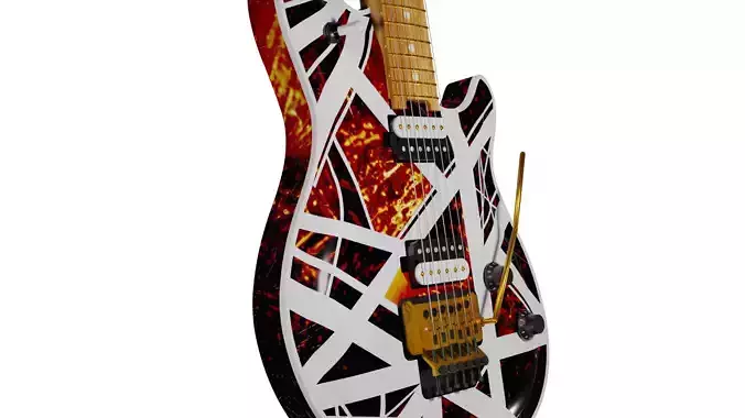 Electric Guitar 3D model