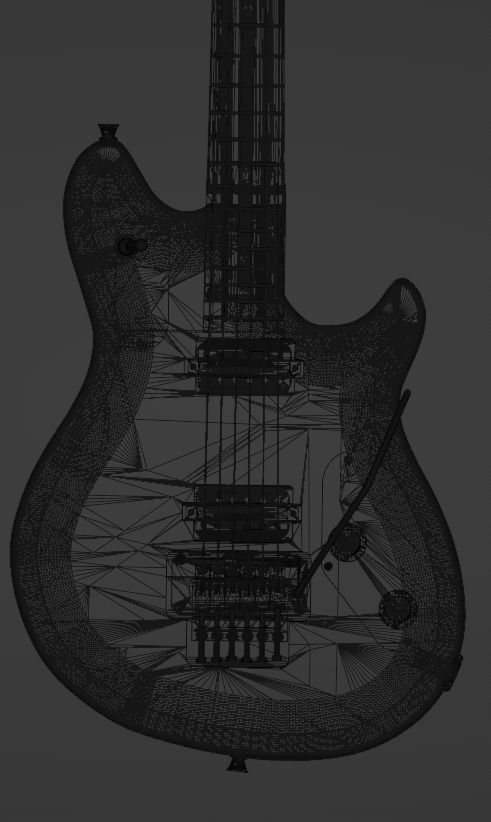 Electric Guitar 3D model_16