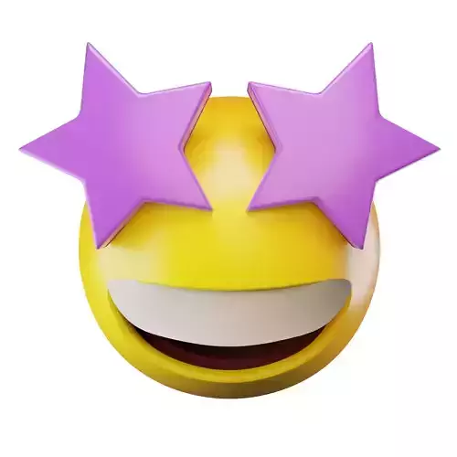 Emoticon Passionate Eye Expression